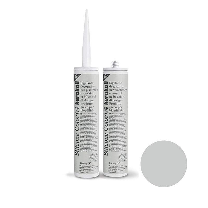 Kerakoll | Silicone Color | Colour No. 04 | Silver Mist | 300ml