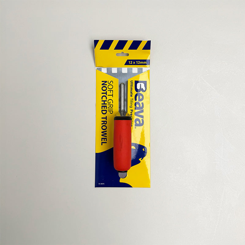 12 x 12 Soft Grip Notched Trowel