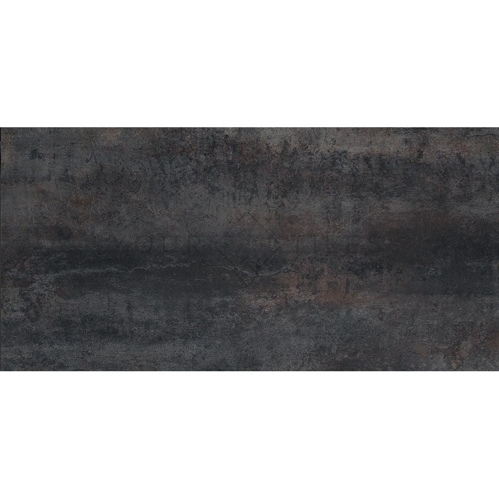 CUT TILE SAMPLE Furnace Metallic Black/Silver