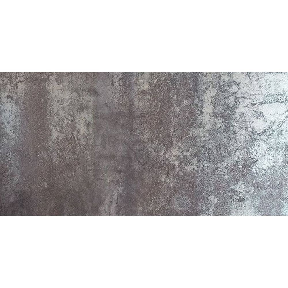 CUT TILE SAMPLE Furnace Metallic Black/Silver
