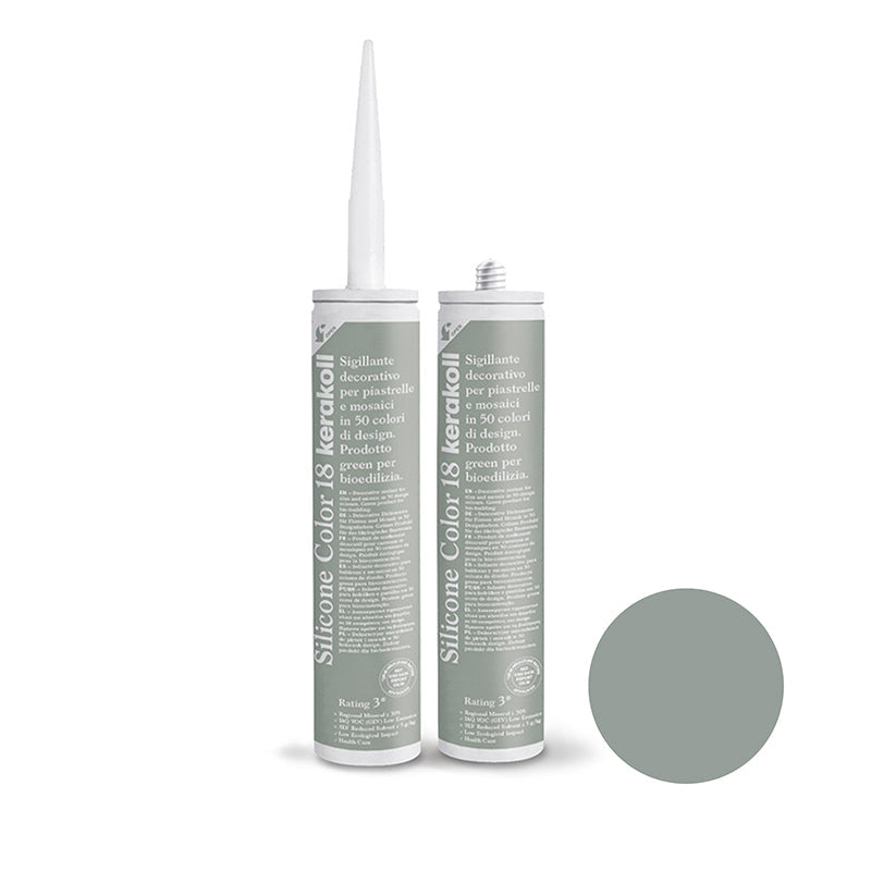 Kerakoll | Silicone Color | Colour No. 18 | Muted Sage | 300ml