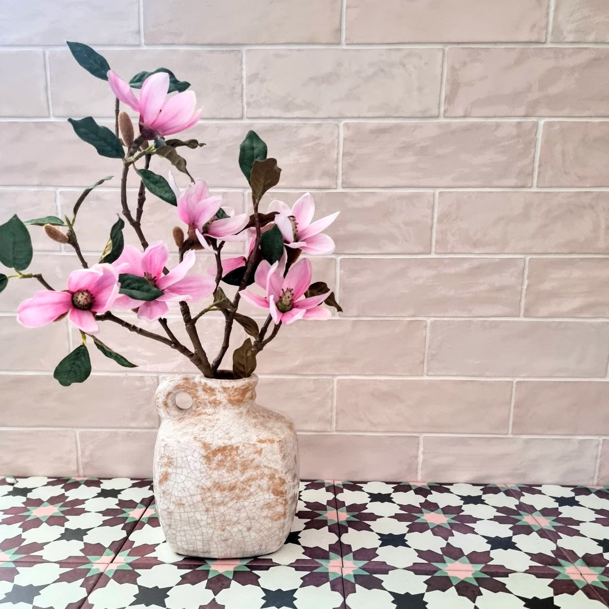 Madeira Vino Moroccan Wall & Floor Tiles 20cm x 20cm