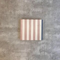 FULL TILE SAMPLE Pinstripes Vintage Rose 20cm x 20cm