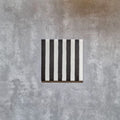 FULL TILE SAMPLE Pinstripes Black 20cm x 20cm