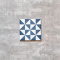 FULL TILE SAMPLE Harlequin Blue 20cm x 20cm
