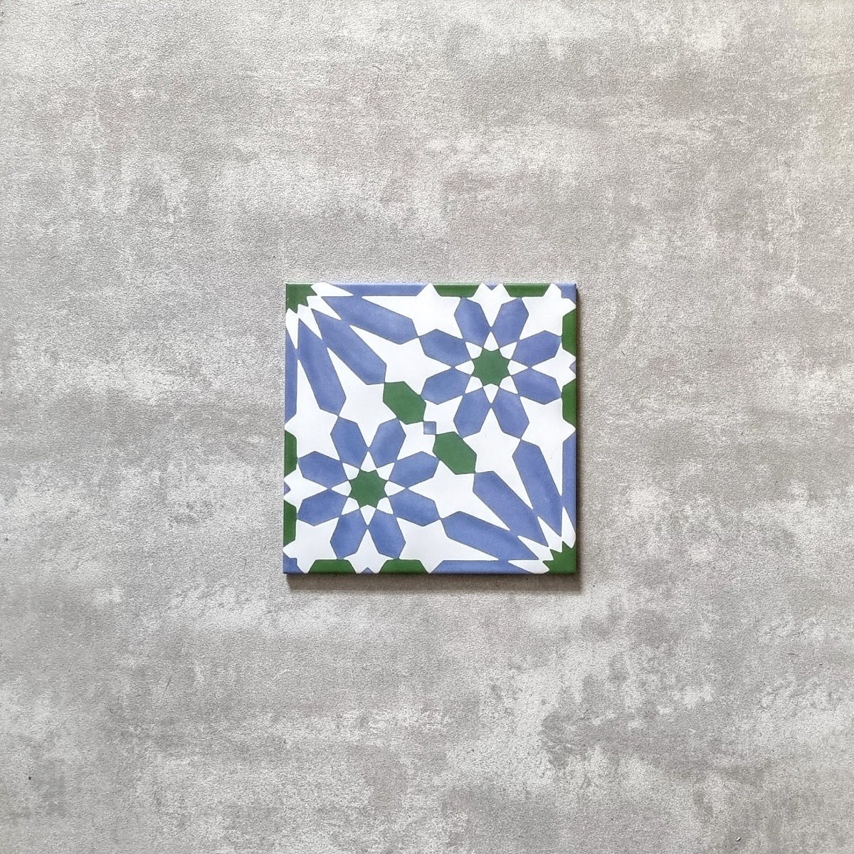 FULL TILE SAMPLE Fez Ocean 20cm x 20cm