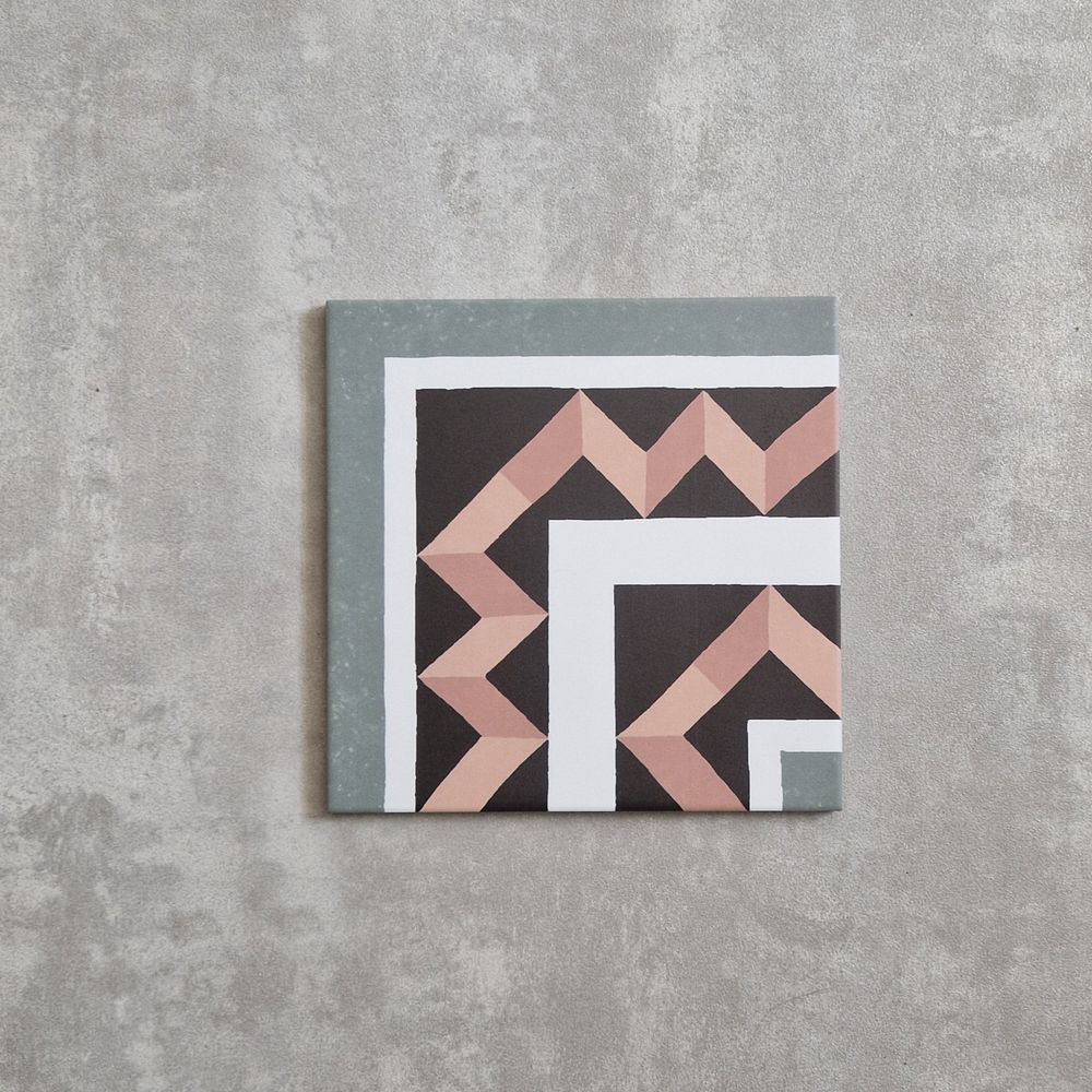 Farnham Manor Corner Victorian Tiles 20cm x 20cm