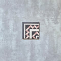 FULL TILE SAMPLE Richmond Manor MINI CORNER Rose Pink 15cm x 15cm