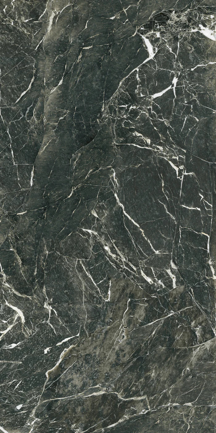 CUT TILE SAMPLE Verde Apia Matt Marble style | Porcelain Wall & Floor Tiles | 60cm x 120cm