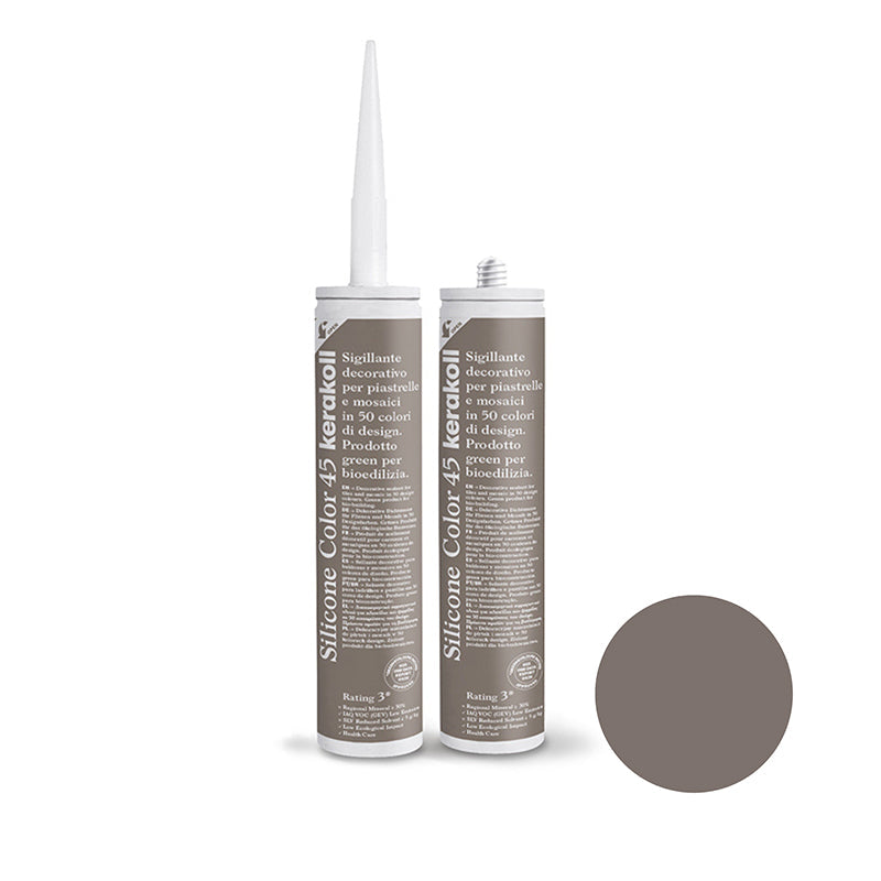 Kerakoll | Silicone Color | Colour No. 45 | Dark Taupe | 310ml
