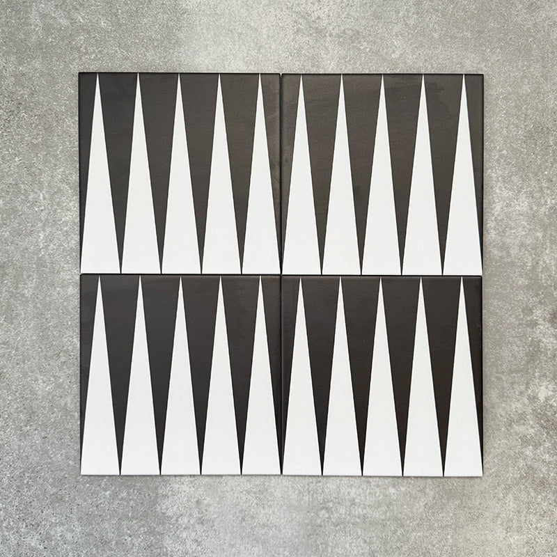 Almeira Backgammon | Wall & Floor Tiles | Moroccan Style | 20cm x 20cm ...
