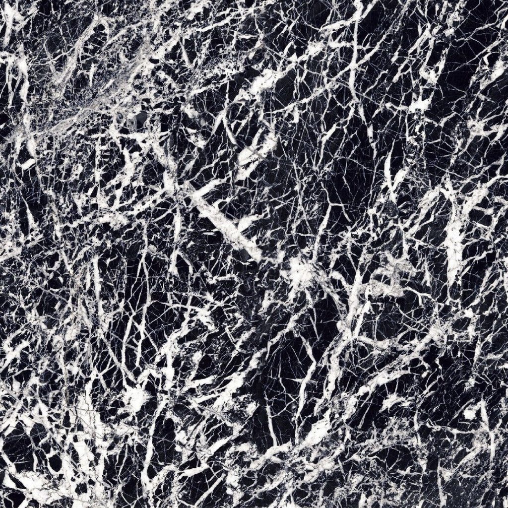 Valentino Glam Black Matt Marble Effect 60cm x 60cm
