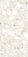 CUT TILE SAMPLE Venice Terrazzo Ivory Matt 2CM Outdoor Anti Slip 60cm x 120cm