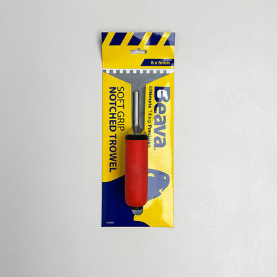 6 x 6 Soft Grip Notched Trowel