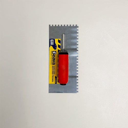 6 x 6 Soft Grip Notched Trowel