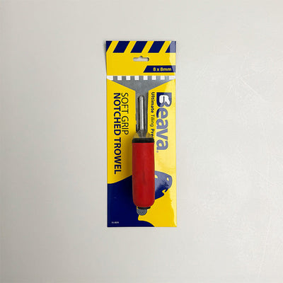 8 x 8 Soft Grip Notched Trowel