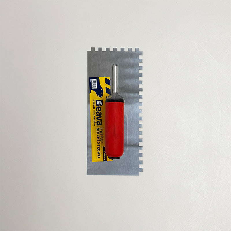 8 x 8 Soft Grip Notched Trowel