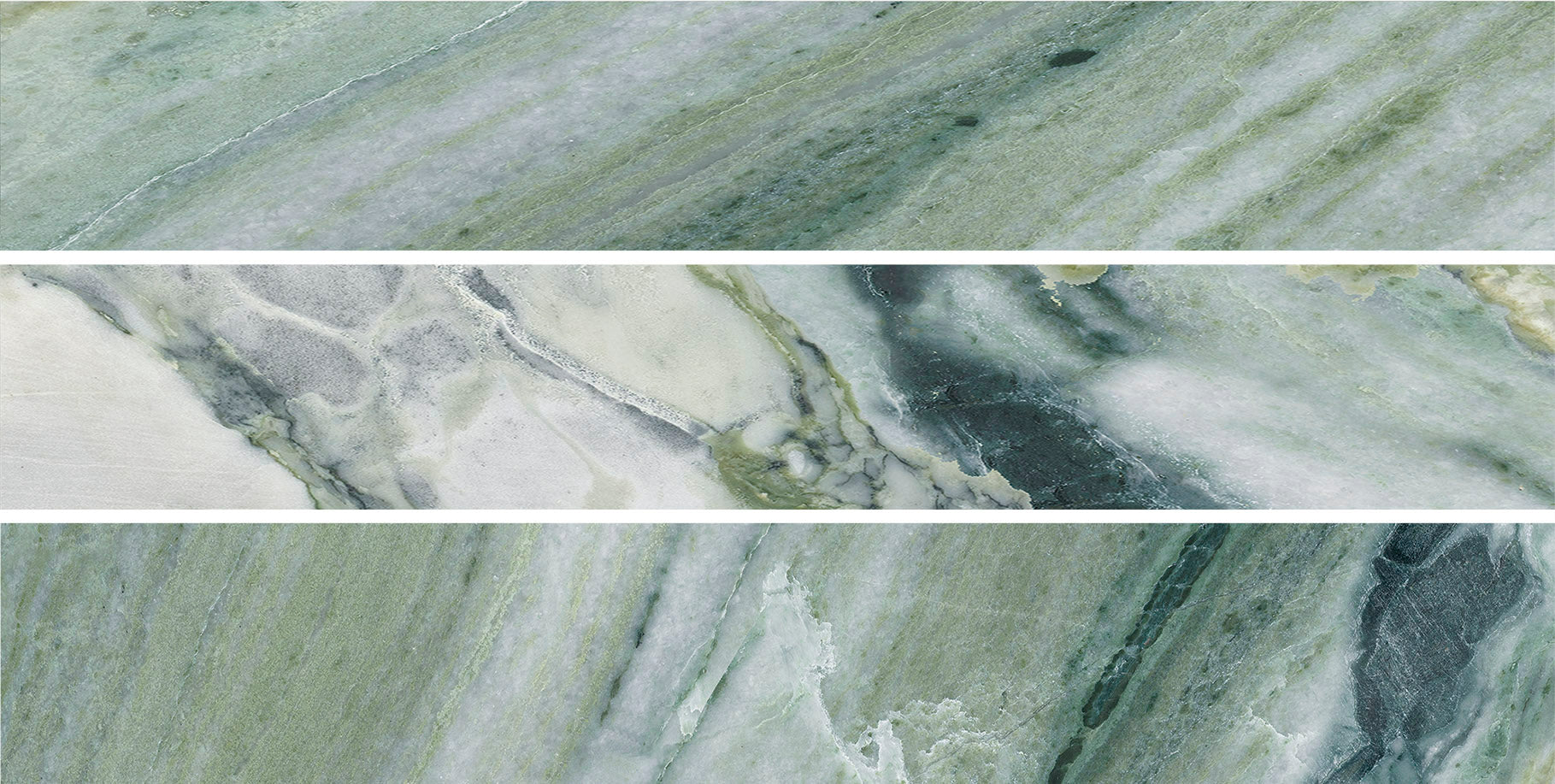 FULL TILE SAMPLE Crete Fluted Jade | MATT | Wall Tiles | 11.5cm x 23cm