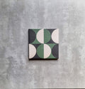 FULL TILE SAMPLE Abstract Circles 20cm x 20cm Wall & Floor Tile