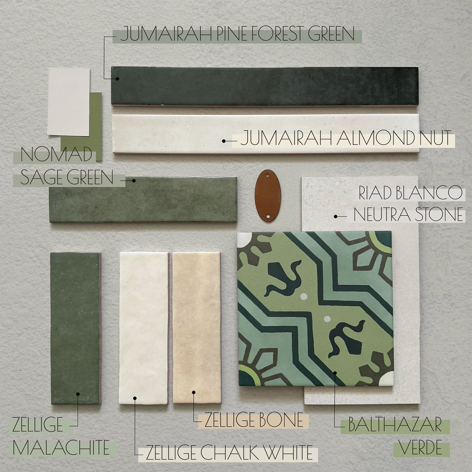 Jumairah Pine Forest Green | Gloss | Wall Tiles | 5cm x 40cm