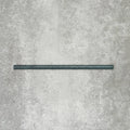FULL BULLNOSE SAMPLE Allegra Blue Gloss Pencil Bullnose Border Tile 1.2cm x 30cm
