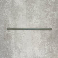 FULL BULLNOSE SAMPLE Allegra Celadon Green Gloss Pencil Bullnose Border Tile 1.2cm x 30cm