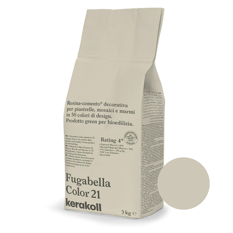 Kerakoll | Fugabella Color | Colour No. 21 | Jasmine | 3kg