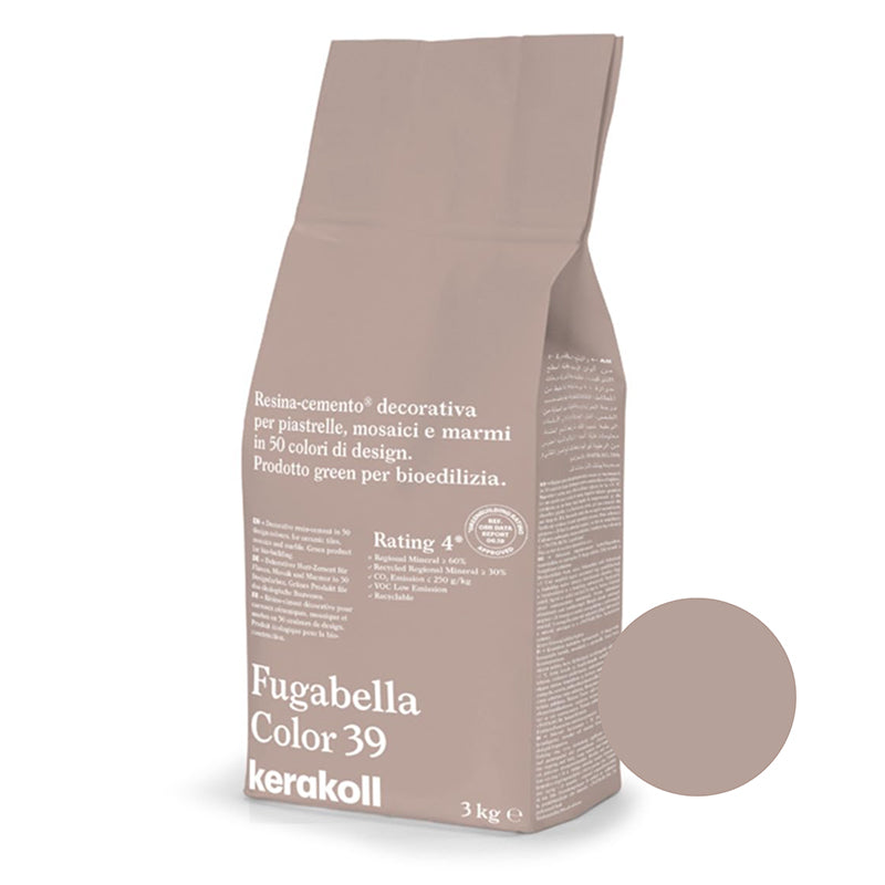 Kerakoll | Fugabella Color | Colour No. 39 | Muted Blush | 3kg
