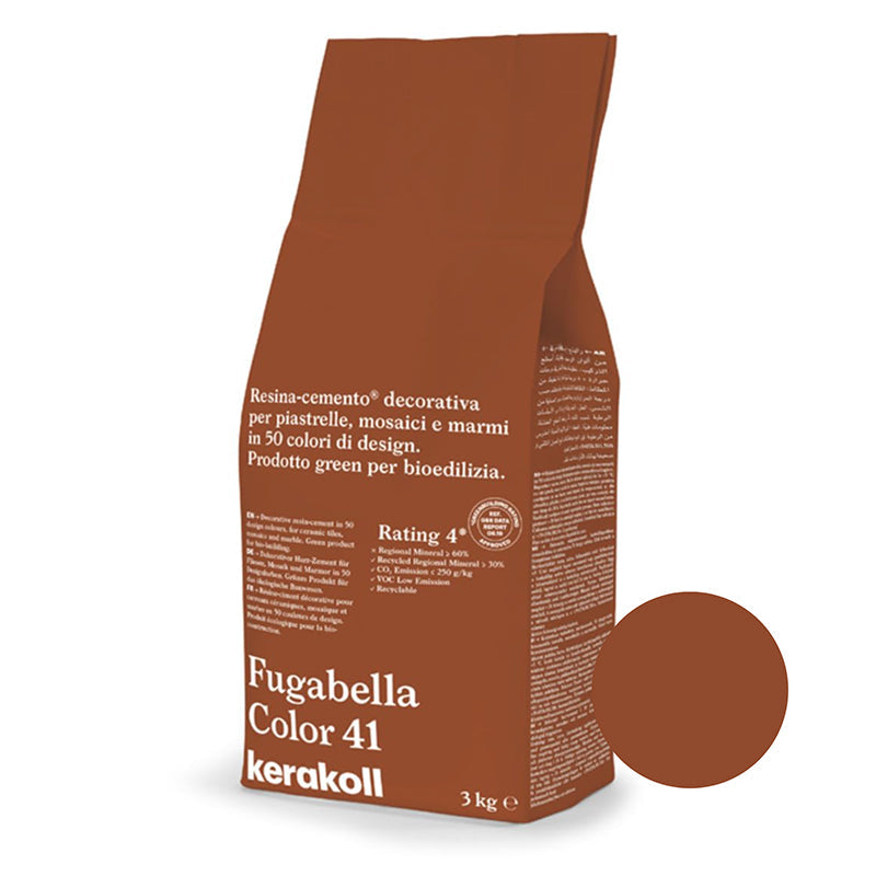 Kerakoll | Fugabella Color | Colour No. 41 | Russet Cotto | 3kg
