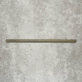 FULL BULLNOSE SAMPLE Allegra Daisy Green Gloss Pencil Bullnose Border Tile 1.2cm x 30cm