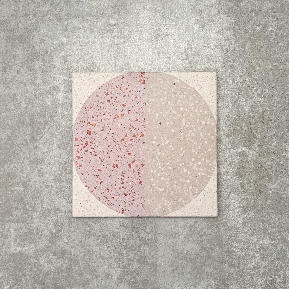 Eclipse Rosa Terrazzo Style Decor Tiles 20cmx 20cm FULL TILE SAMPLE