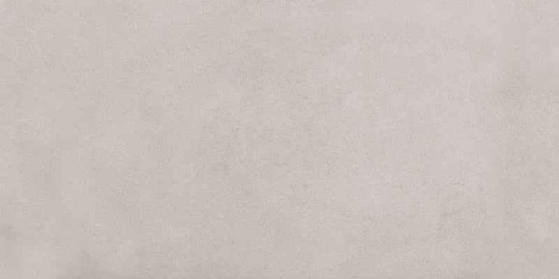 Close-up of Etna Pearl Matt 30 × 60cm porcelain tile, showcasing a soft warm grey tone with subtle surface variation and a smooth matt finish for a clean, contemporary look.