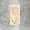 Fayrouz Honed Sylvester Pink Marble | 5cm x 20cm | FULL TILE SAMPLE