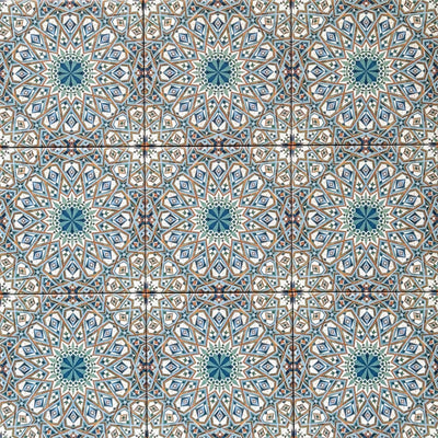 Persia Kashan MINI Moroccan Tile 15cm x 15cm