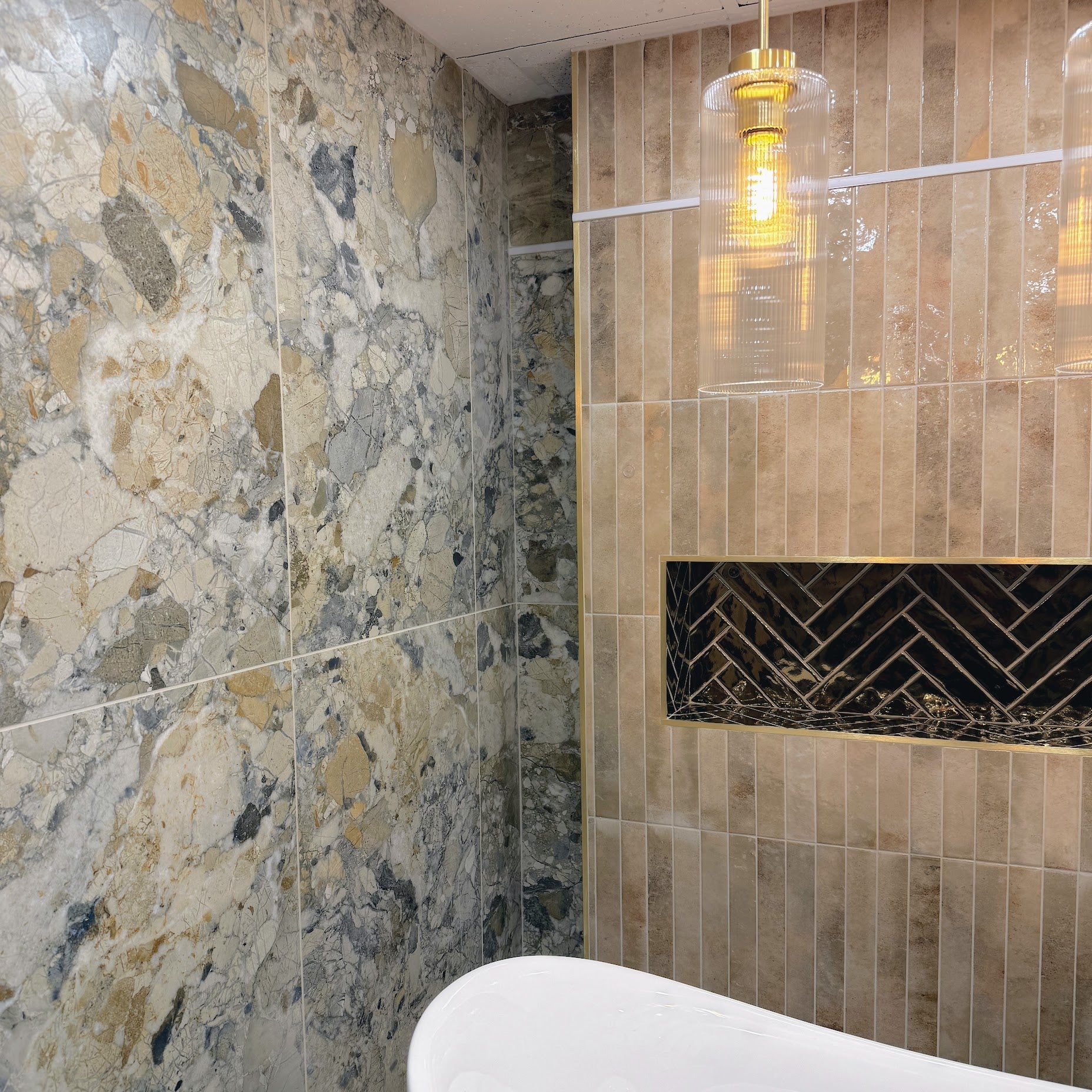 Museo Warm Stone Matt Porcelain Tiles | 60cm x 120cm