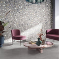 Verona Maxi Decor Grey Terrazzo Concrete style Porcelain Tiles 90cm x 90cm