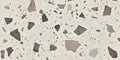 CUT TILE SAMPLE Lakestone Terrazzo Ivory | *2CM* Outdoor Porcelain Tile Slabs | 50cm x 100cm
