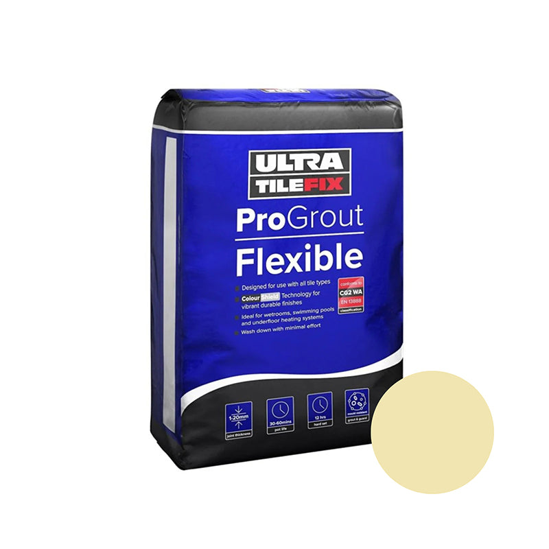 Ivory/Cream Grout Wall & Floor 3kg