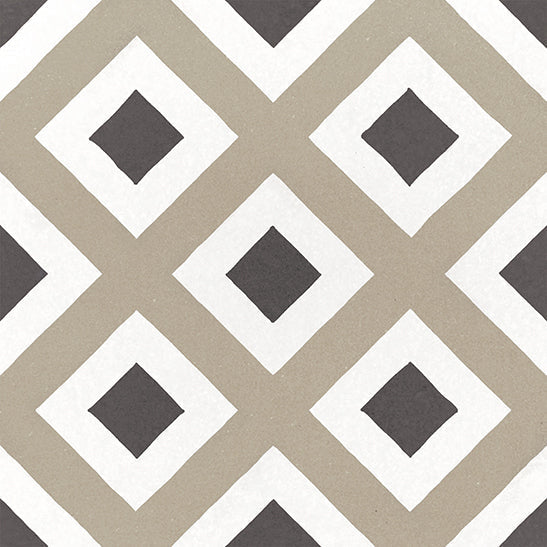 FULL TILE SAMPLE Viscount Park Road Victorian | Wall and Floor Tiles | 20cm x 20cm