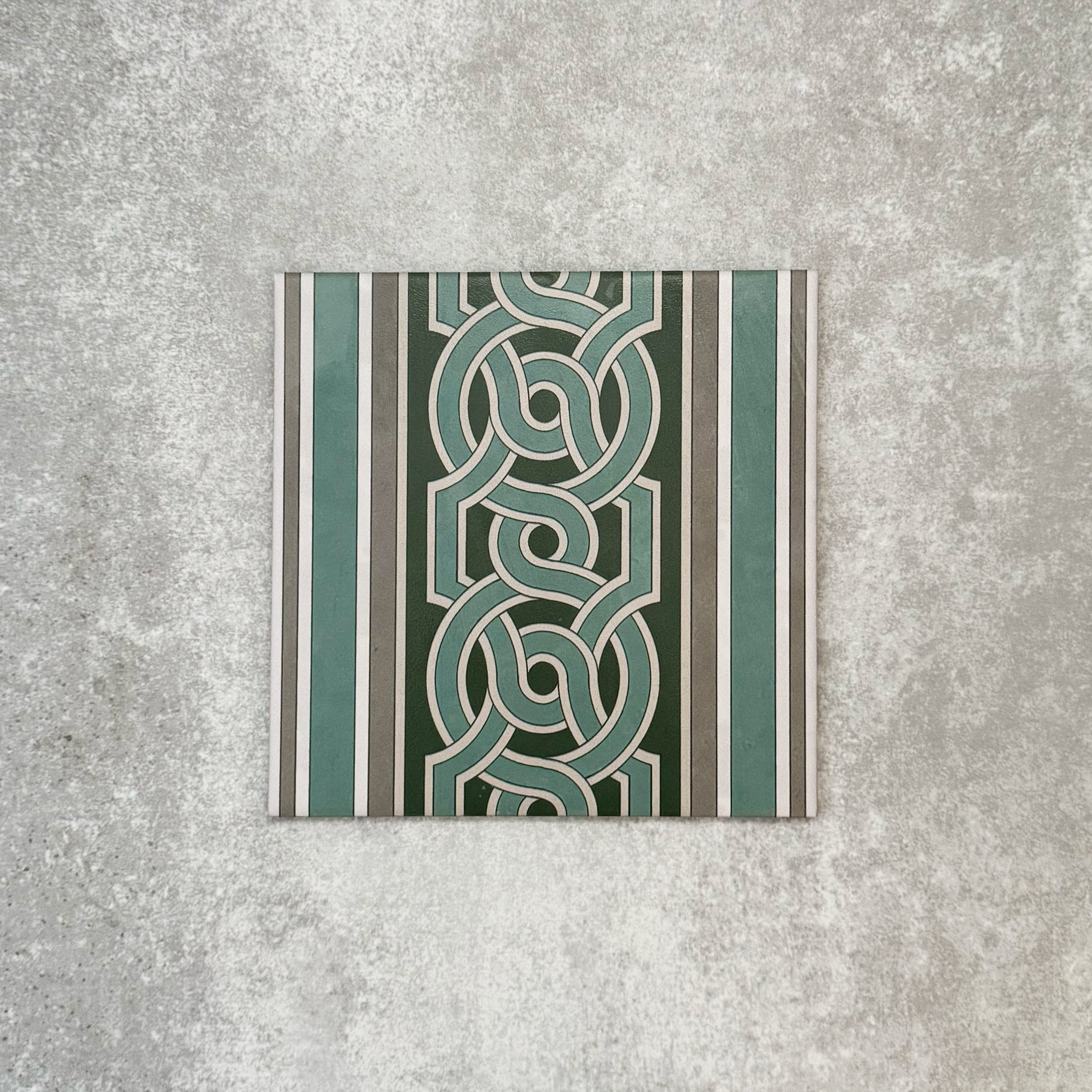 FULL TILE SAMPLE Regent Street Tile Victorian SIDE 20cm x 20cm