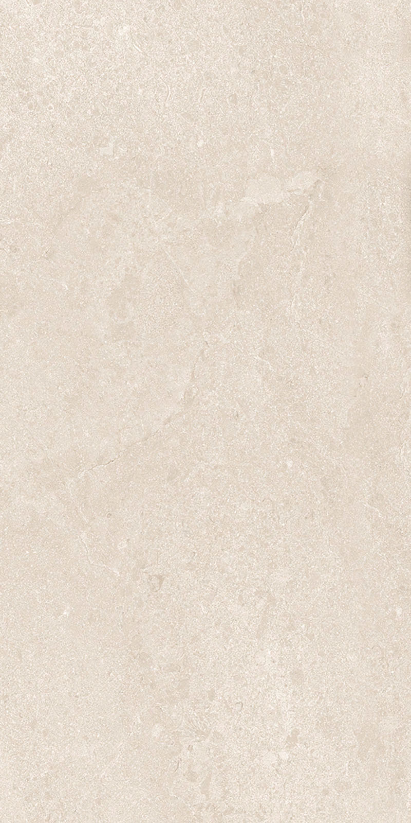 Close-up of Riad Avorio Neutra Stone 30x60cm stone-effect wall and floor tile, featuring warm ivory and beige tones with delicate natural stone-inspired veining and a subtle, elegant textured finish.