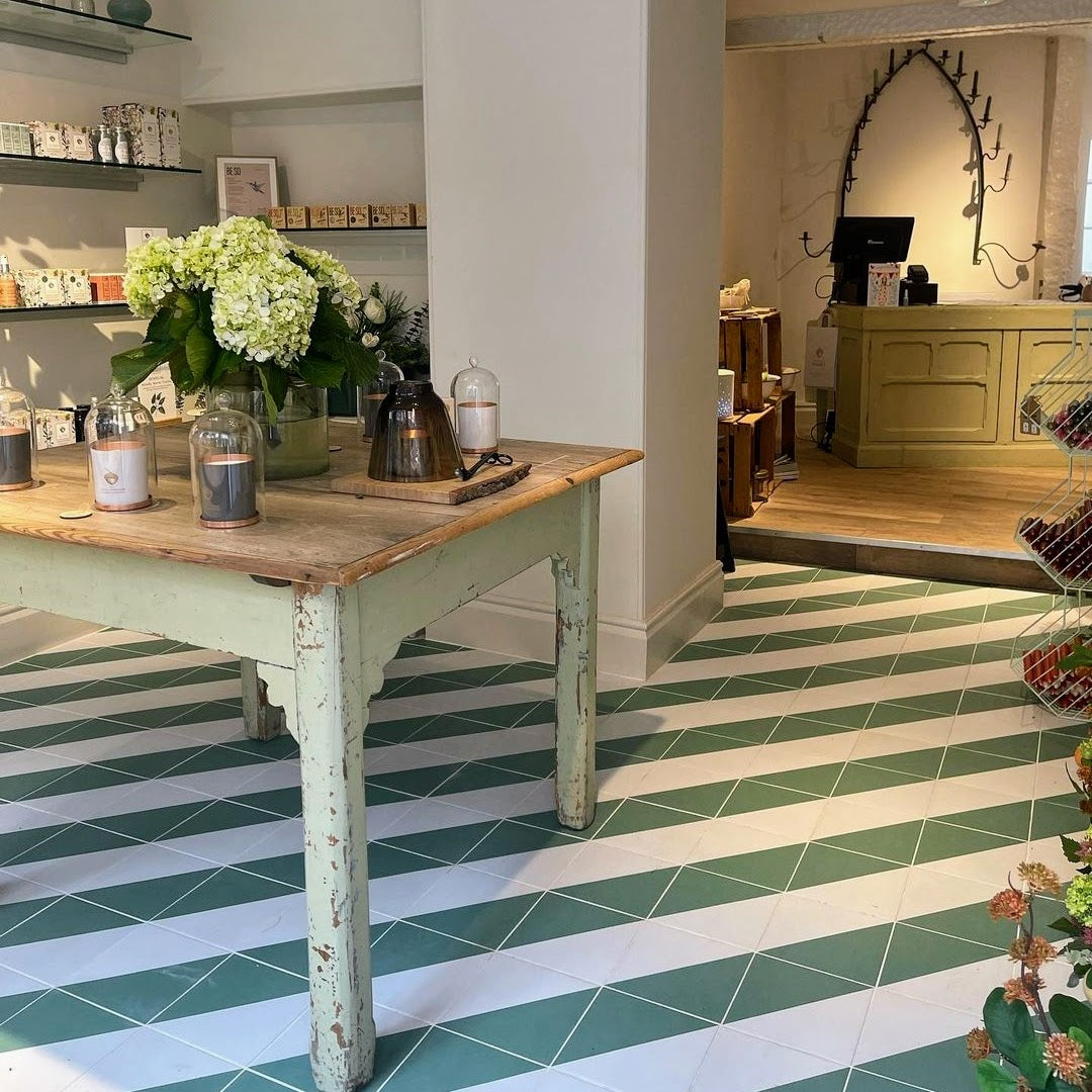 Infinity Green Tile Wall & Floor Tiles Porcelain Tile 20cm x 20cm