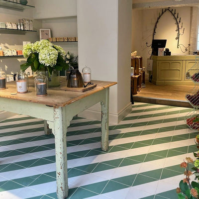 Infinity Green Tile Wall & Floor Tiles Porcelain Tile 20cm x 20cm