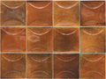 FULL TILE SAMPLE Saigon Amber Decor Square Wall Tiles | 10cm x 10cm