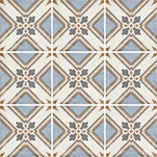 FULL TILE SAMPLE Viscount Turner Victorian | Wall and Floor Tiles | 20cm x 20cm