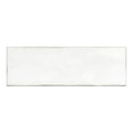 Foundry Artic White Bricks  Wall Tiles 6.5cm x 20cm FULL TILE SAMPLE