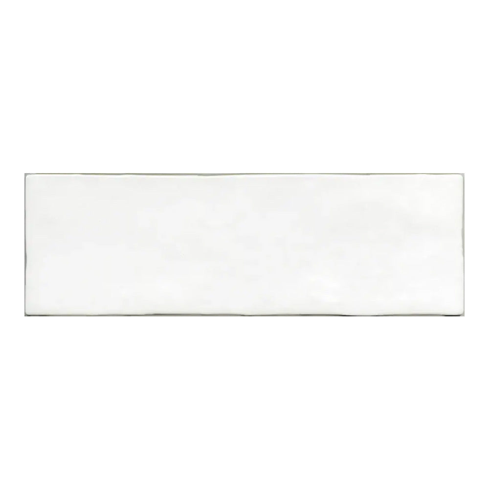 Foundry Artic White Bricks  Wall Tiles 6.5cm x 20cm FULL TILE SAMPLE