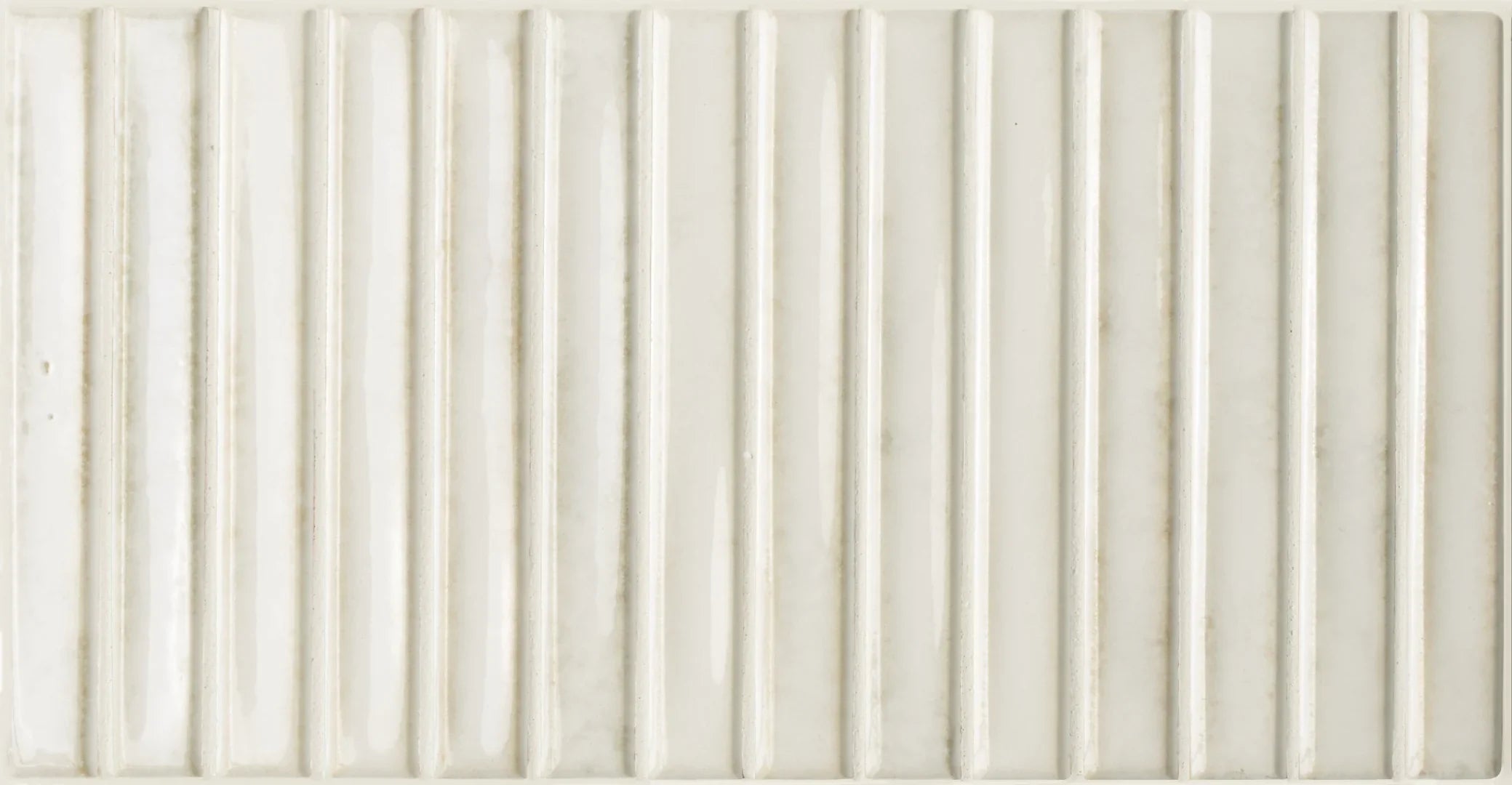 Pottery DECOR Tile | Blanco | Wall Tile | 5cm x 25cm | CUT TILE SAMPLE