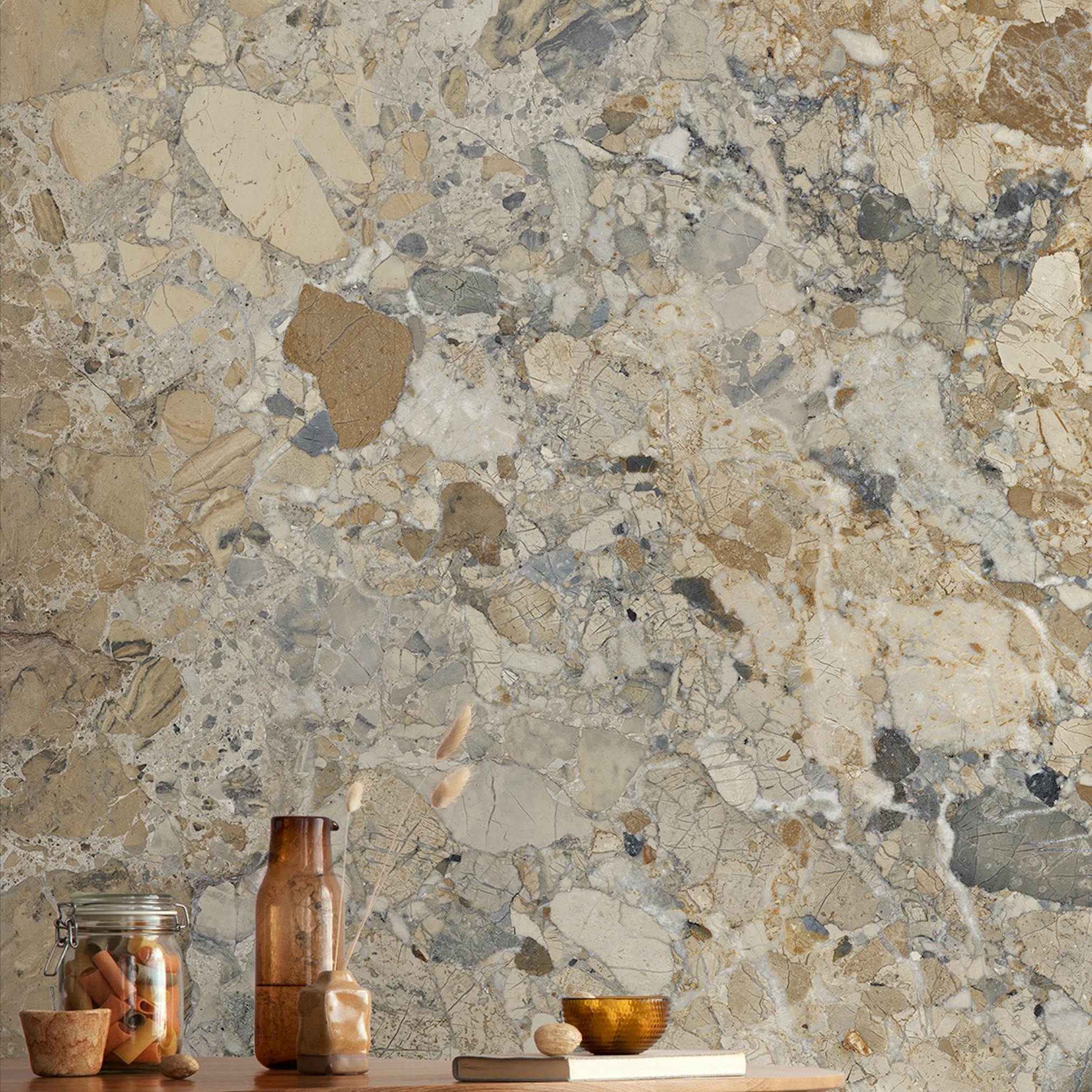 Museo Warm Stone Matt Porcelain Tiles | 60cm x 120cm