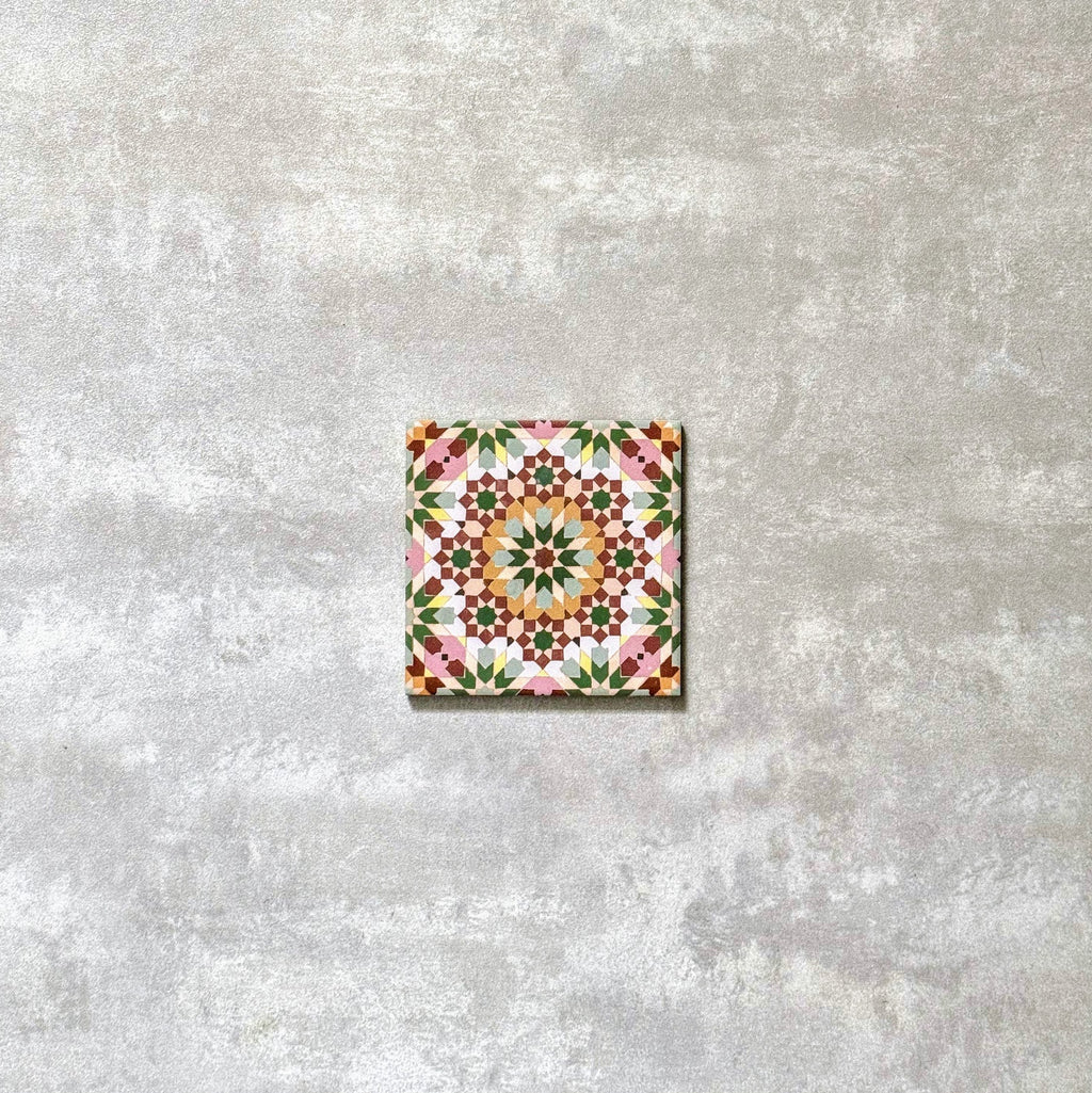Persia Mini Flowers Patterned Tile 15 x 15cm